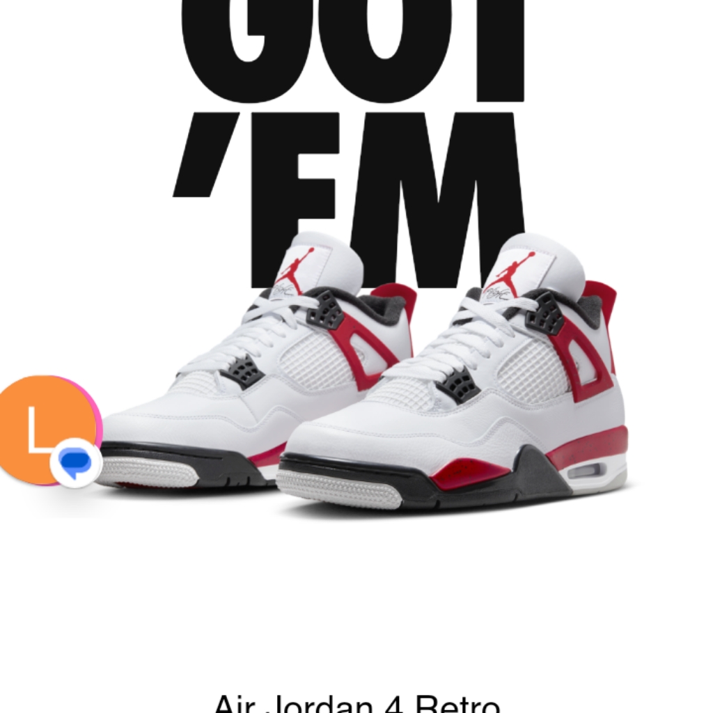 Jordan 4 Red Cement Jordan 4 Red Cement